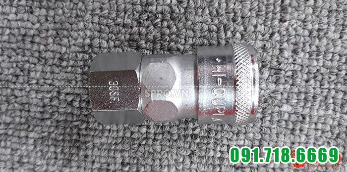 Đầu nối nhanh ống hơi khí nén bằng thép 30SF của Nhật