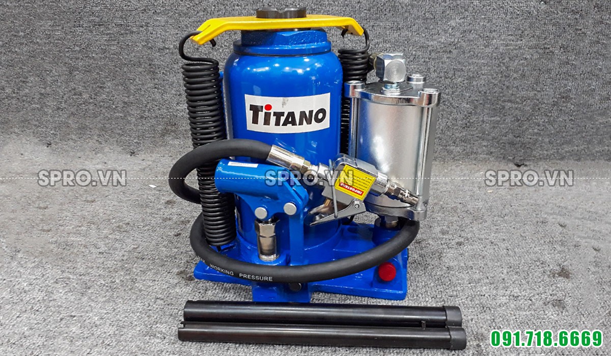 Đội hơi kích thủy lực Titano SD2002 tải trọng 20 tấn