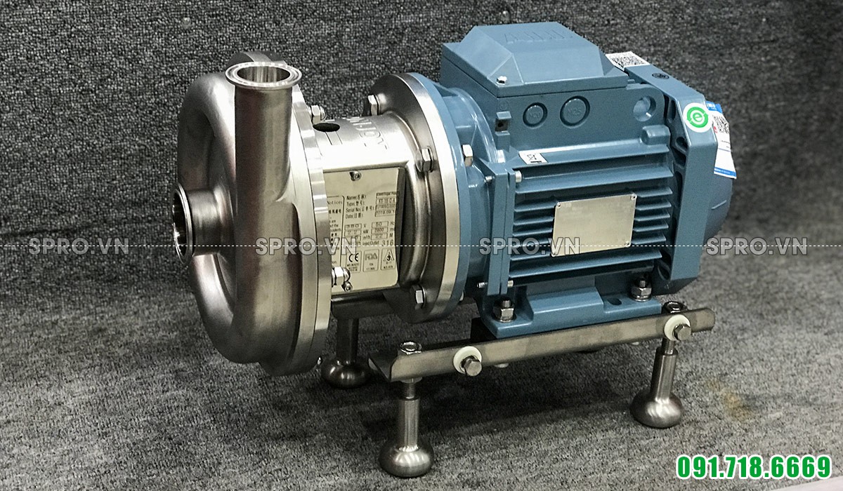 Bơm ly tâm trục ngang bơm thực phẩm Donjoy KS15 2