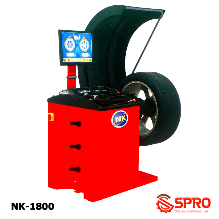 máy cân bằng lốp ô tô NK-1800