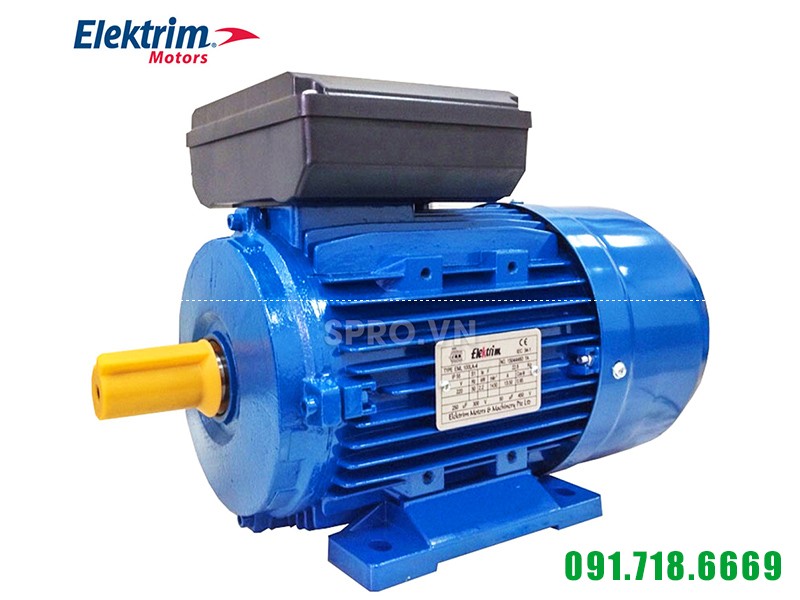 Động cơ điện mô tơ elektrim 1 pha ML112M1-4 1 pha công suất 5Hp
