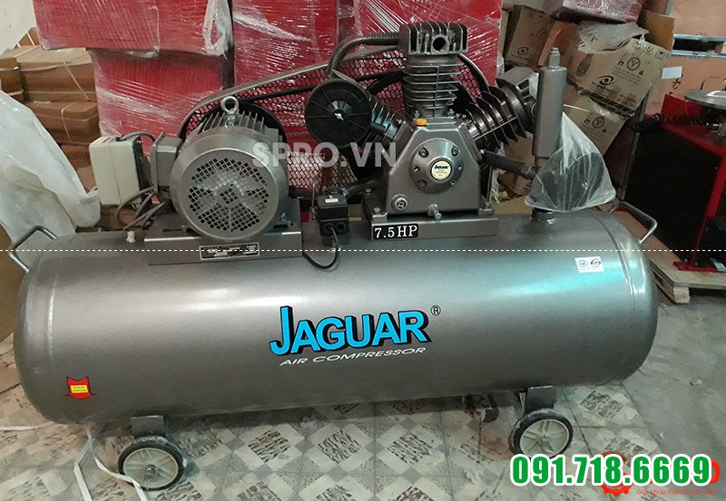 máy bơm hơi, Máy nén khí piston7.5HP Jaguar HET80H260 - Dung tích 260L