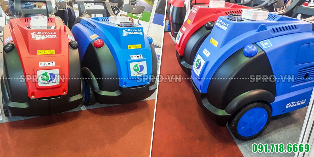 Máy rửa xe hơi nước nóng OPTIMA STEAMER DMF