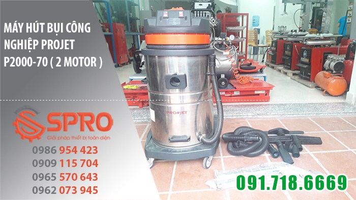 máy hút bụi công nghiệp p2000-70