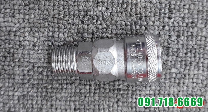 Đầu nối nhanh ống hơi khí nén 3/4 inch 30SM bằng thép của Nhật Đầu nối nhanh ống hơi khí nén 3/4 inch 30SM bằng thép của Nhật