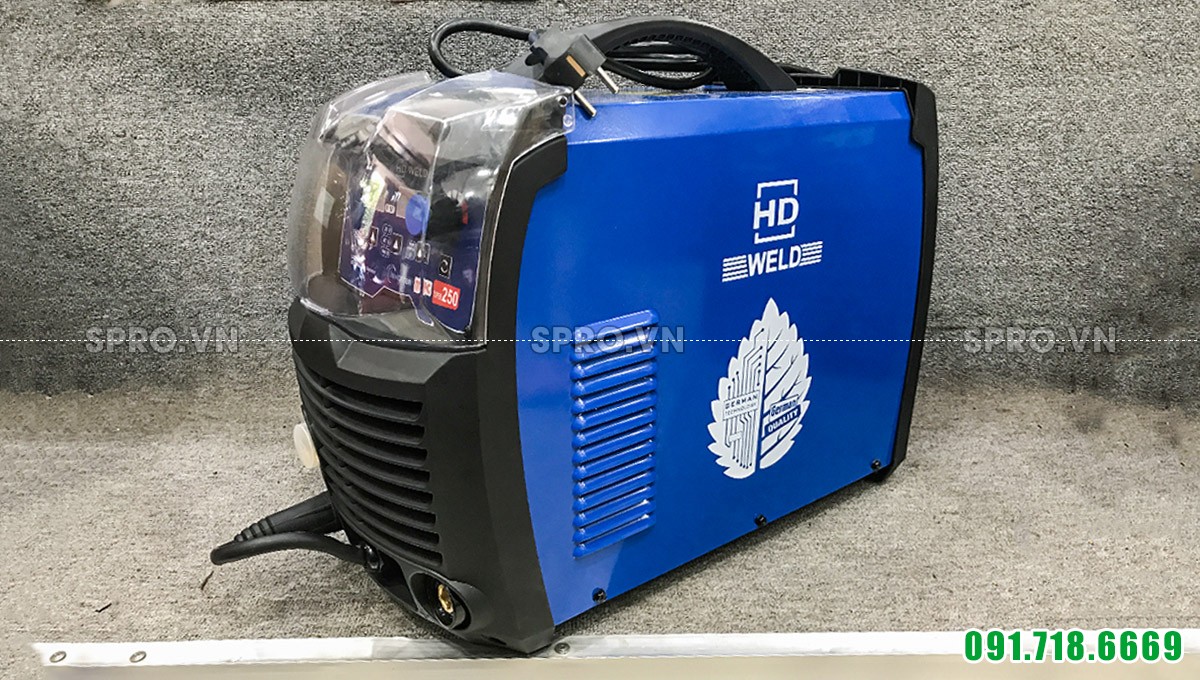 Máy hàn mig điện tử HD Weld super250