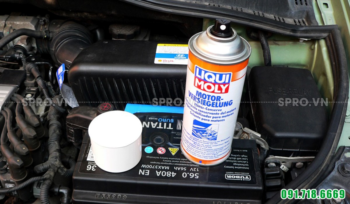 Hóa chất phủ bóng động cơ Liqui Moly 3327 400ml