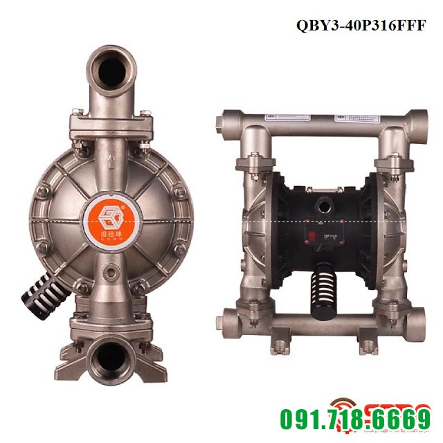 Máy bơm màng khí nén Godo QBY3-40P316FFF