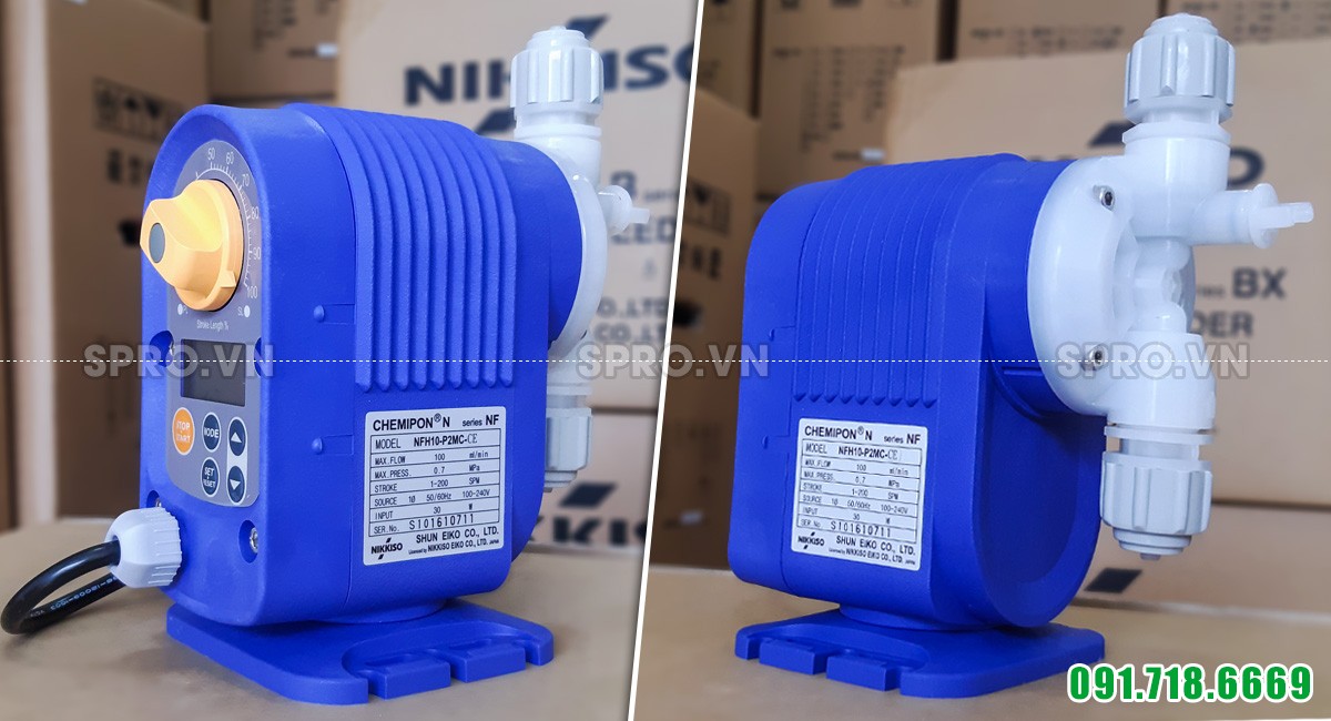 Bơm định lượng dạng từ Nikkiso