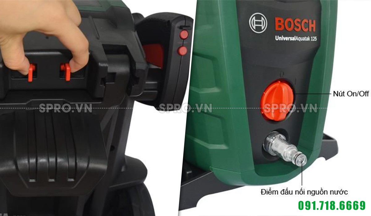 Máy rửa xe gia đình Bosch Universal Aquatak 125