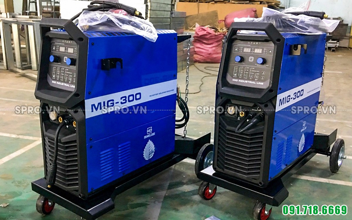Máy hàn DIGITAL công nghiệp HD WELD MIG 300S