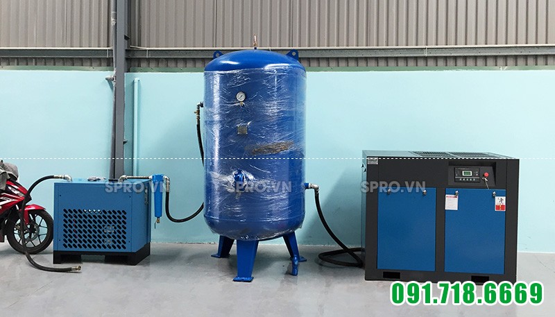hệ thống Máy nén khí trục vít 50HP PEGASUS TMPM50A 37kw giá rẻ