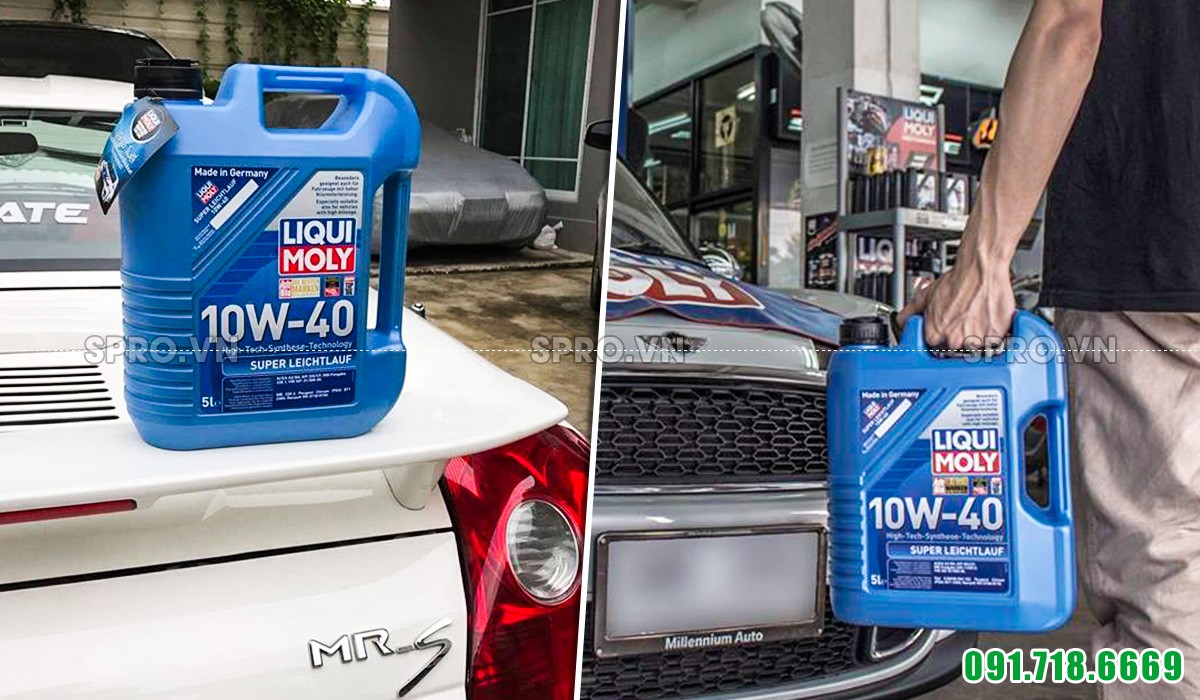  Dầu nhớt động cơ Liqui Moly Super Leichtlauf 10W40 5L