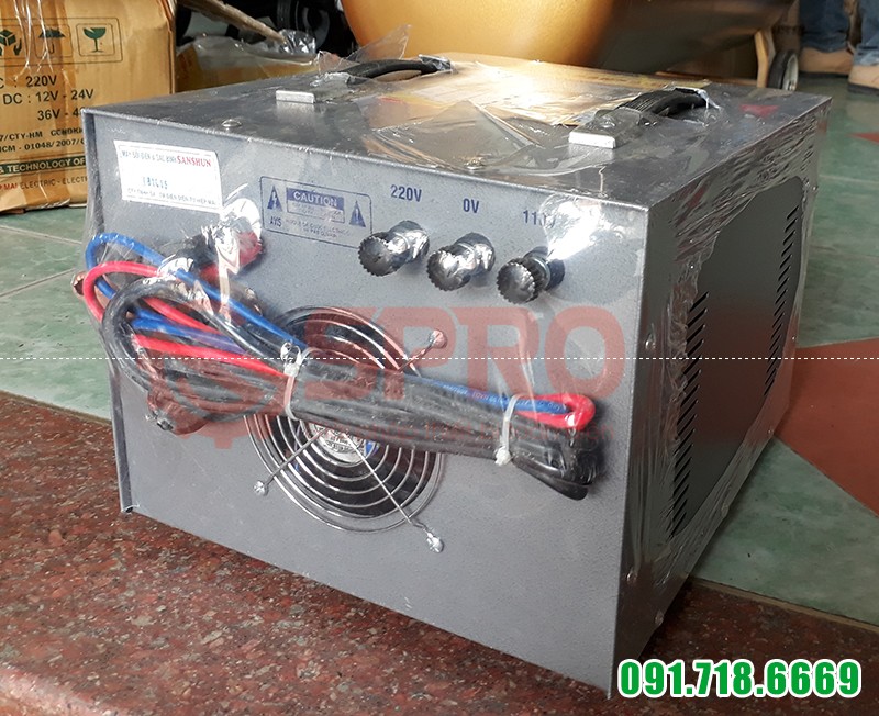 Máy sạc bình ắc quy xe máy Sanshun 60A - Bộ nạp bình ắc quy 60A