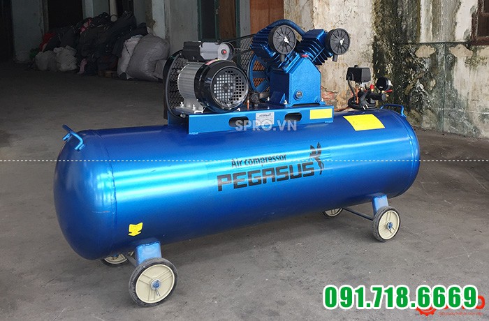Máy nén khí 3hp Pegasus TM-V-0.25/8-180L bình chứa 180L giá rẻ