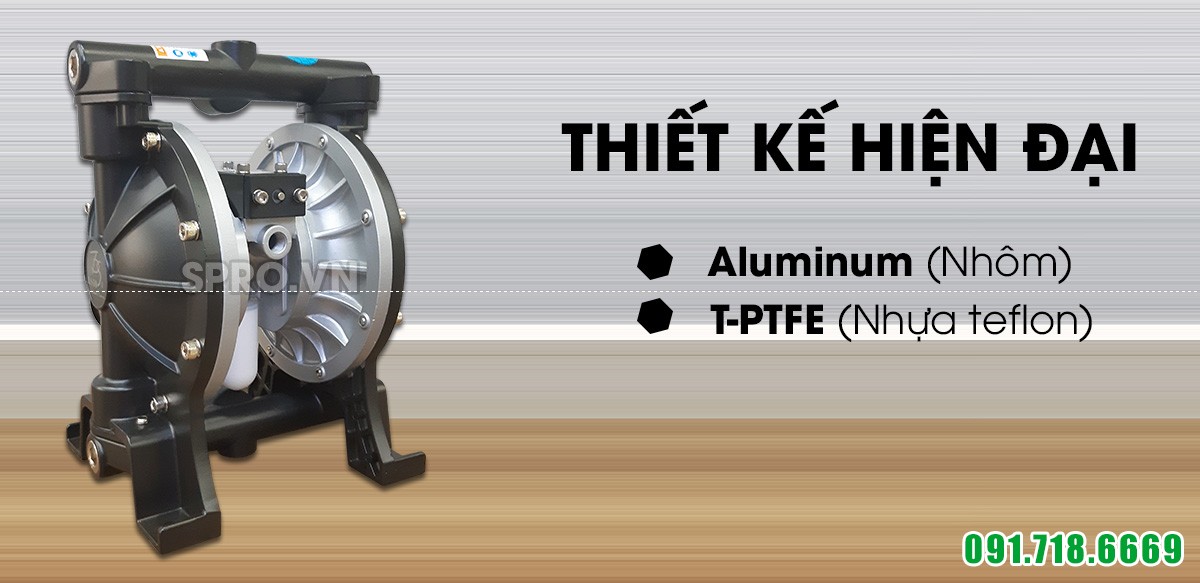 Máy bơm màng khí nén 1inch TDS DS10-AAT-TATS-02 