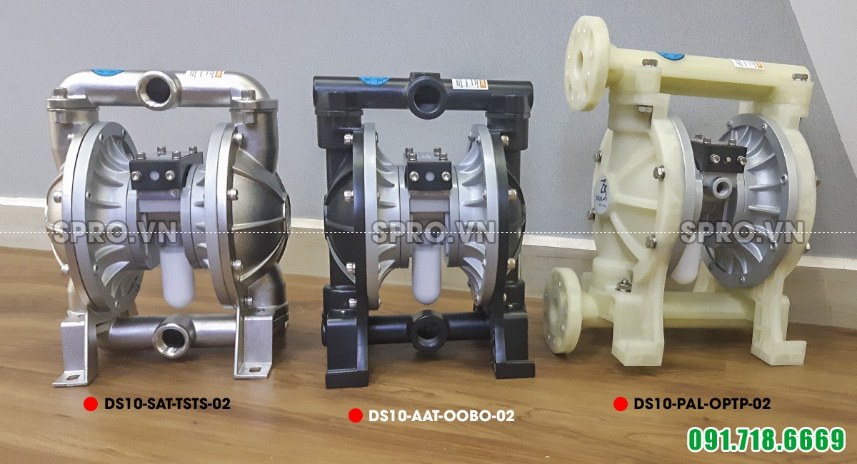Các loại máy bơm màng bơm hóa chất DS10