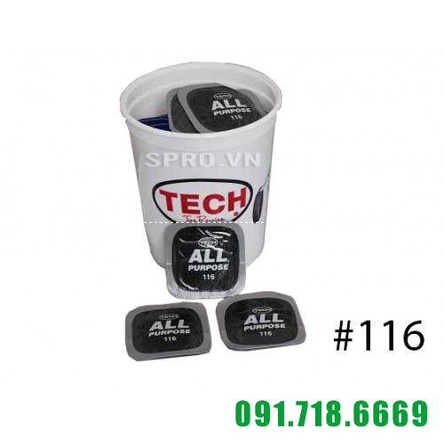 Miếng vá Tech | Miếng vá đa năng ( vá săm lốp) 55mm #116 Miếng vá đa năng ( vá săm lốp) 55mm#116