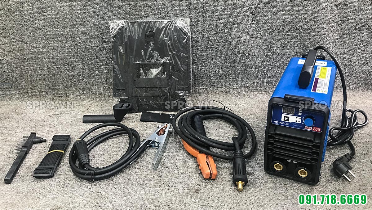 Máy hàn que điện tử HD Weld MMA200