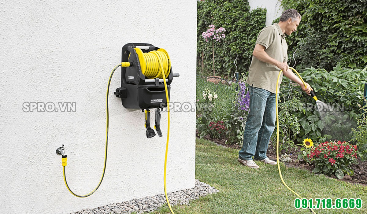 Bộ guồng dây nối dài của máy rửa xe Karcher