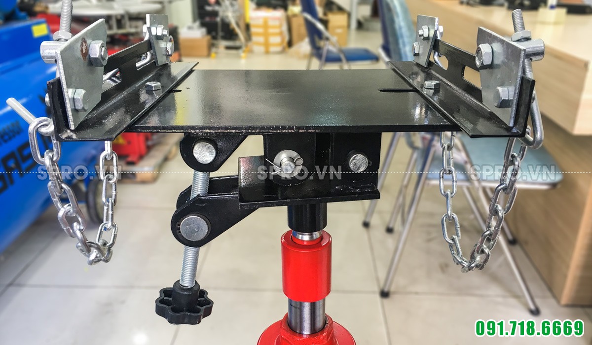 Phần giá đỡ của hộp số 2 tầng SD0302