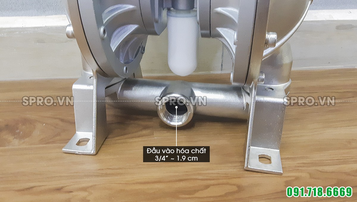 Đầu ra hóa chất ¾ inch