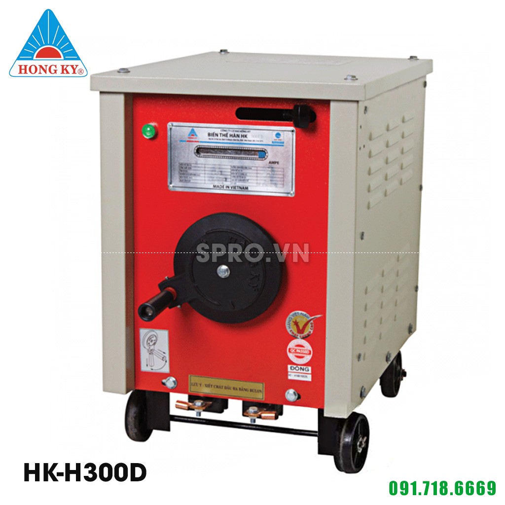 Máy biến thế hàn hồng ký HK H300D điện áp 65-70V