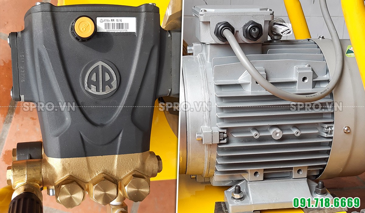 Chi tiết máy rửa xe cao áp AR U55-1816