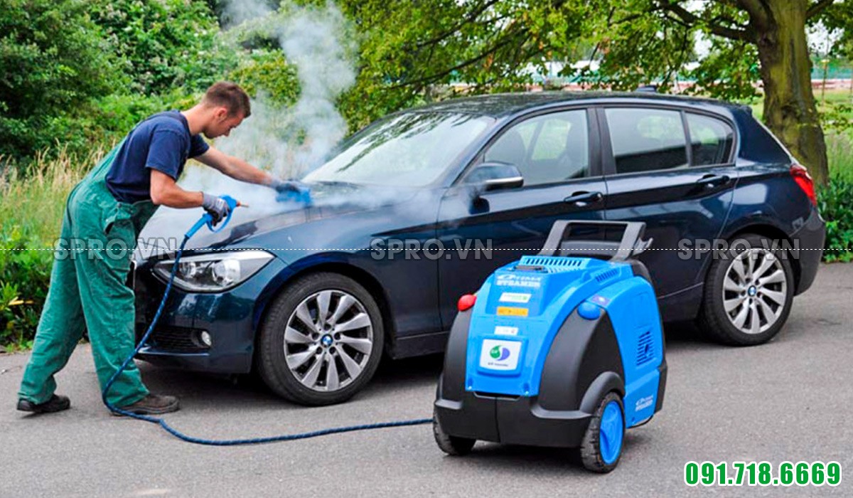 Máy rửa xe hơi nước nóng OPTIMA STEAMER DMF