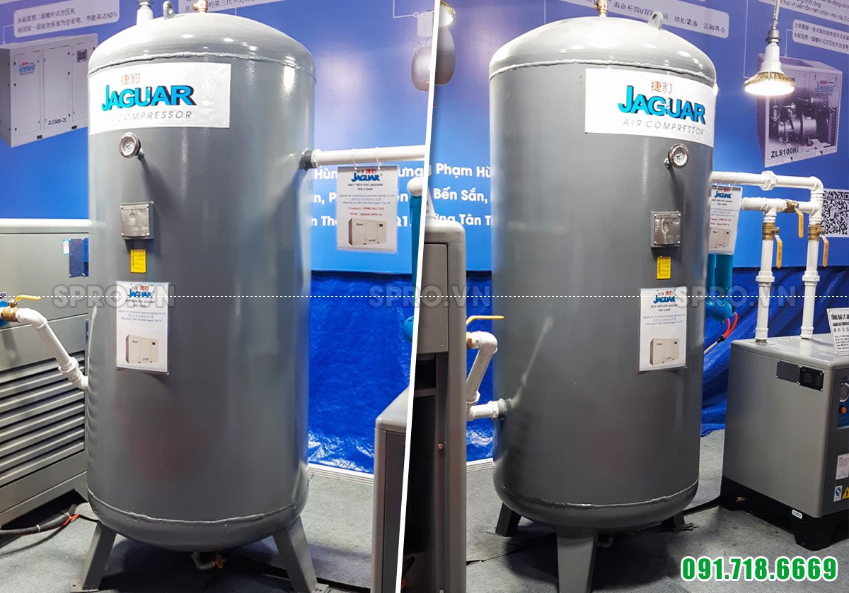 Bình tích khí jaguar dung tích 1000L