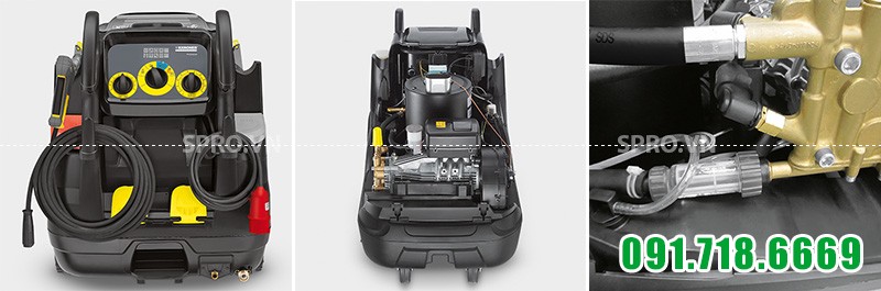 Máy xịt rửa xe nước nóng Karcher HDS 10/20 - 4M *EU-I