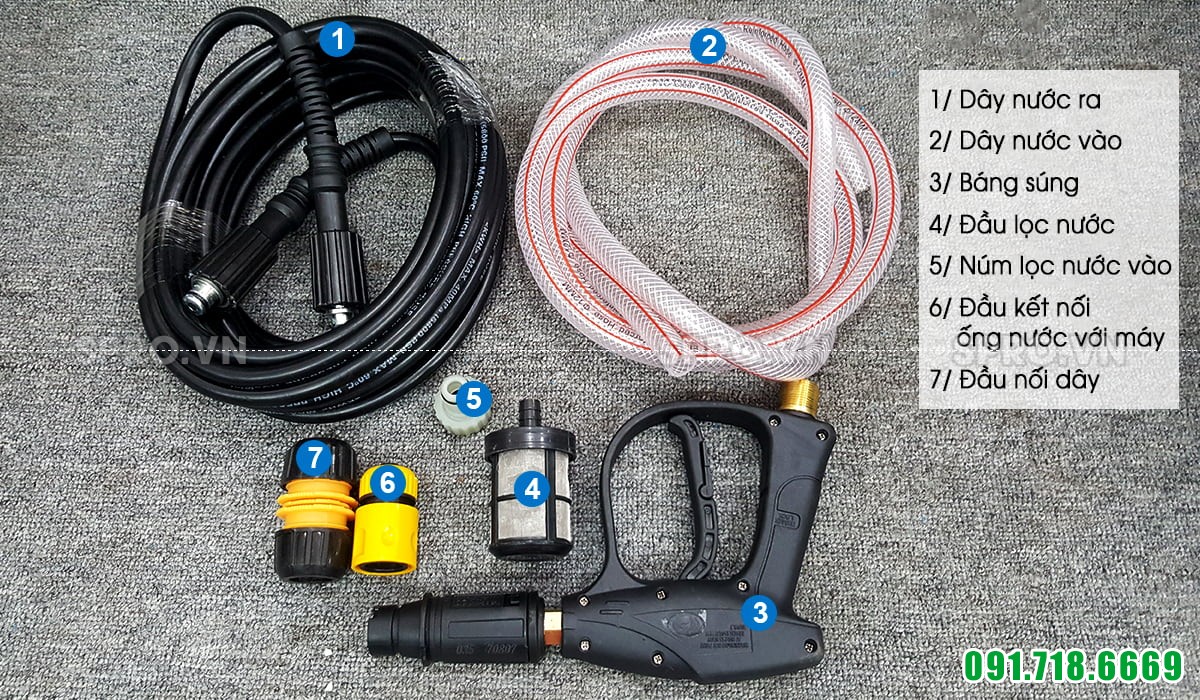 Máy rửa xe gia đình Tonyson V1 