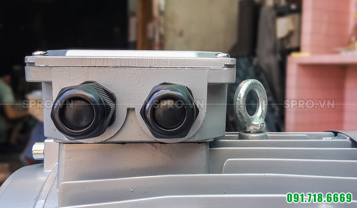 Tụ điện động cơ mô tơ điện Enertech ESA132S-4 3 pha công suất 7.5hp