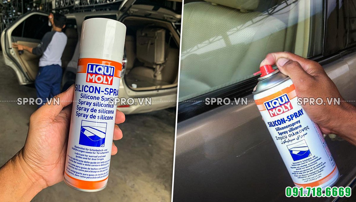 Chai xịt silicon Liqui Moly Silicone Spray 300ml 
