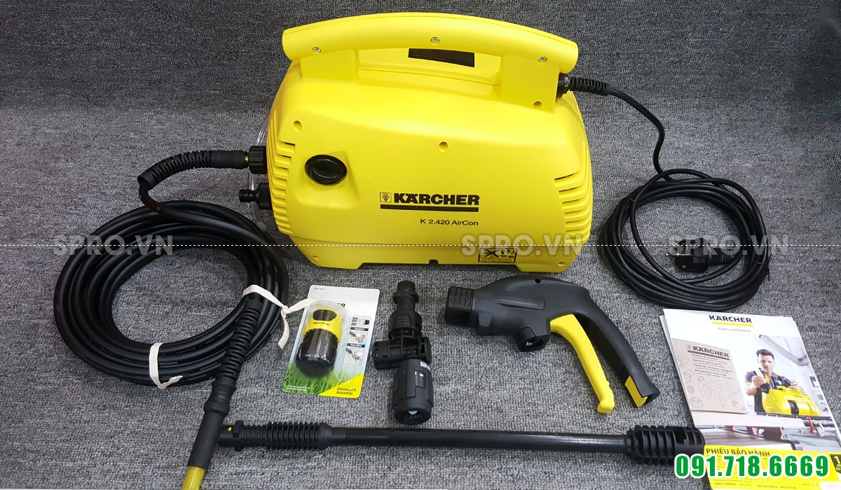  phụ kiện của máy rửa xe mini Karcher K2.420 Air Con