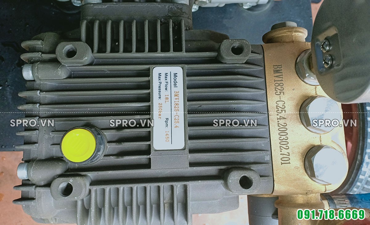 thông số máy rửa xe cao áp chạy xăng Projet BT-240
