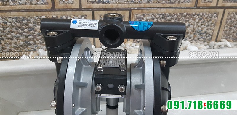 Đầu bơm hóa chất đầu ra của máy bơm màng khí nén TDS