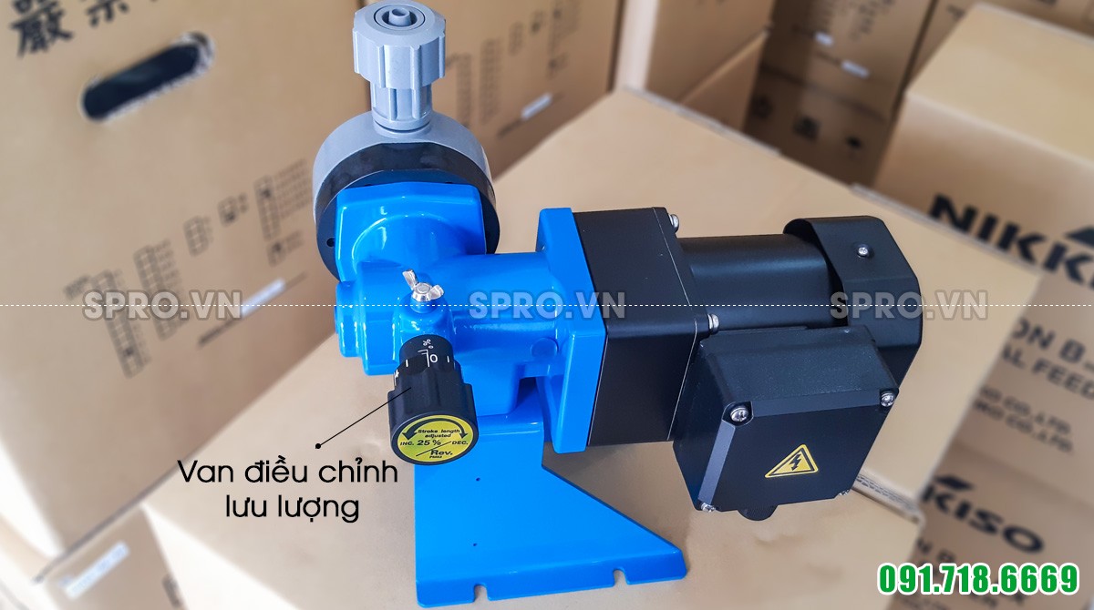 Van điều chỉnh lưu lượng bơm định lượng Nikkiso BX30 PCF F
