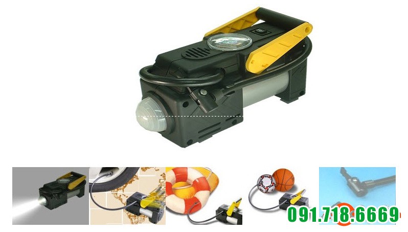 Máy bơm hơi mini xách tay 12v UW-829L