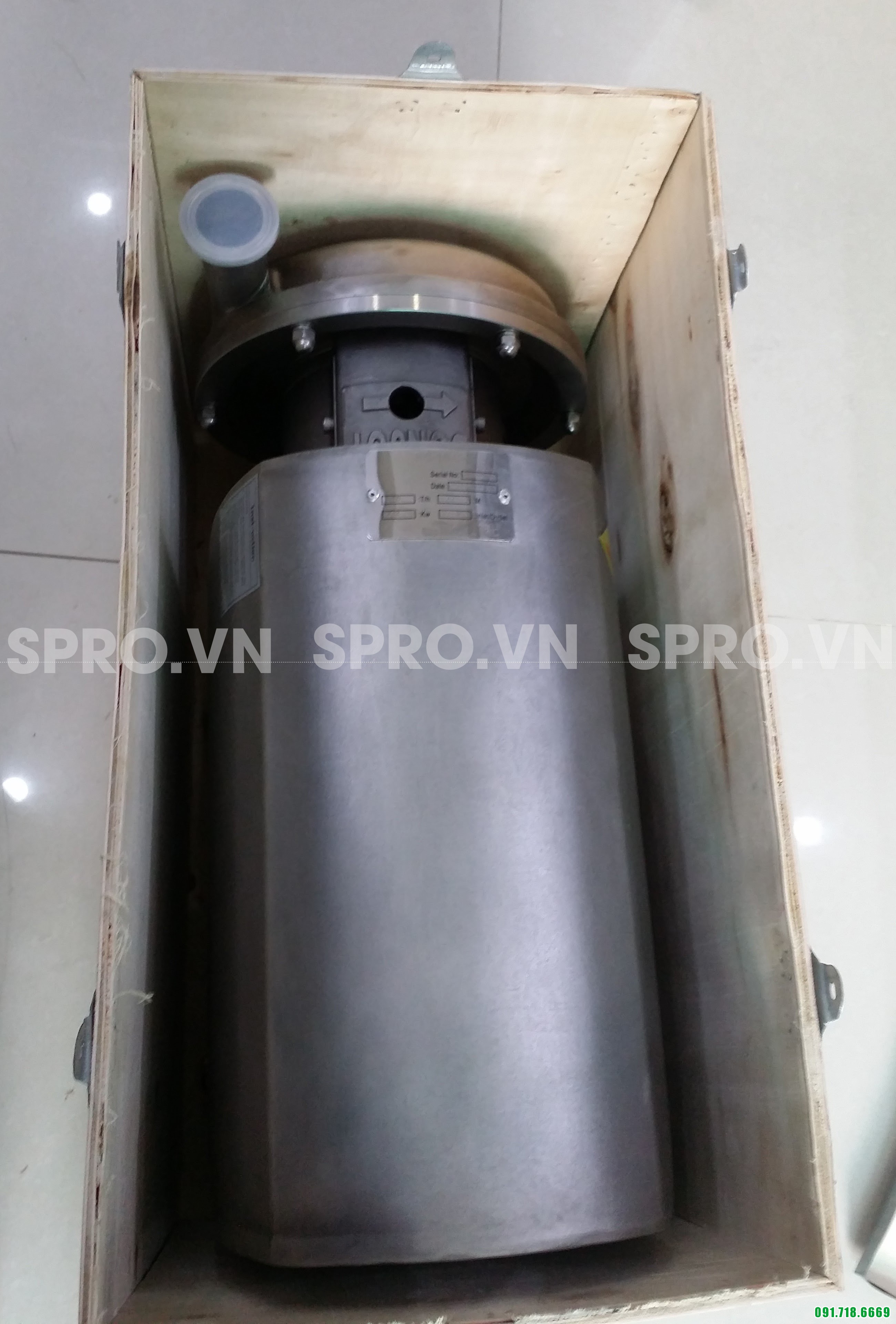 Hình ảnh máy bơm ly tâm trục ngang Donjoy KS35-1