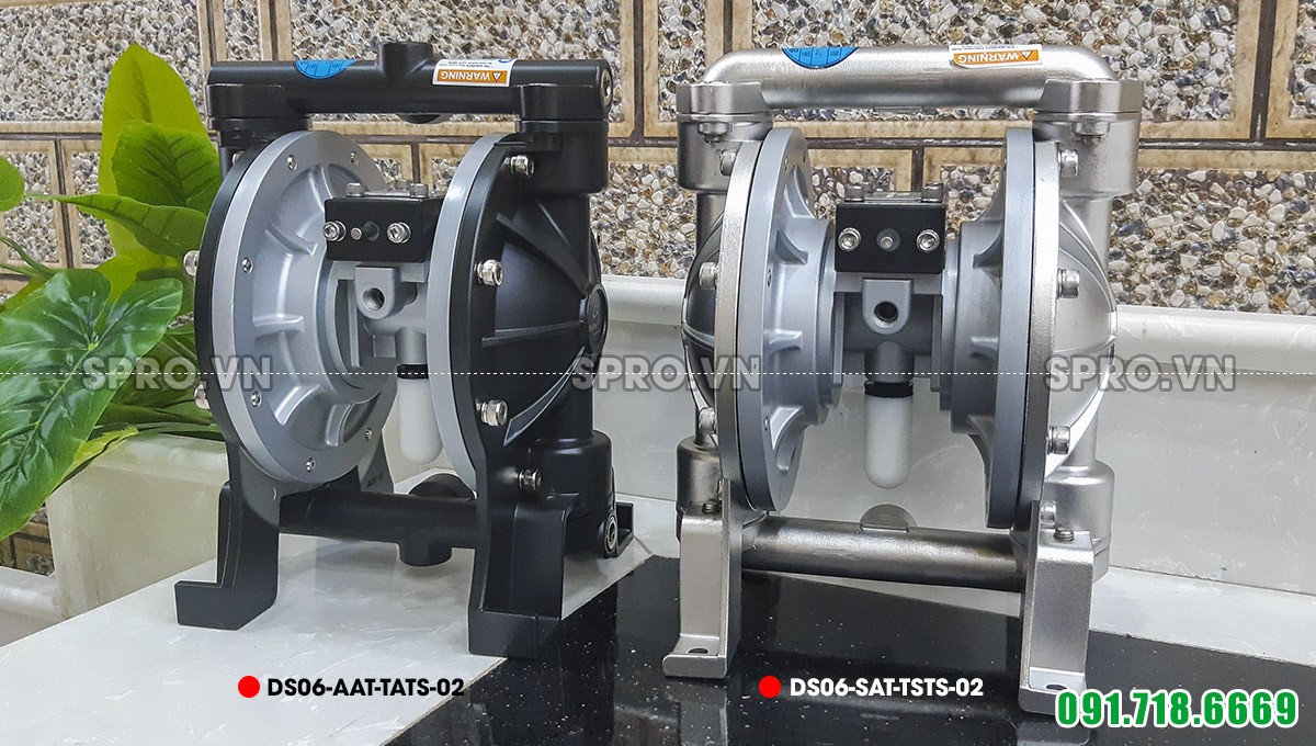 Những dòng máy bơm màng khí nén TDS DS06
