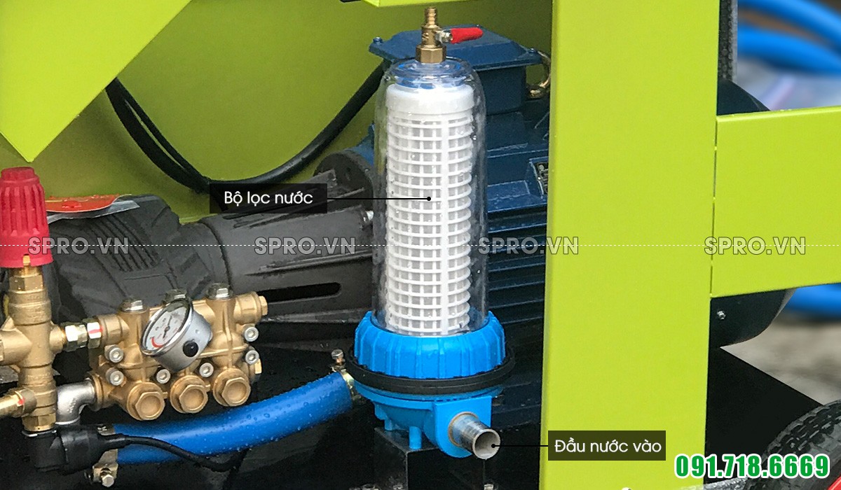 Máy rửa xe cao áp Projet P100-1925B3 - 9Kw - 250Bar