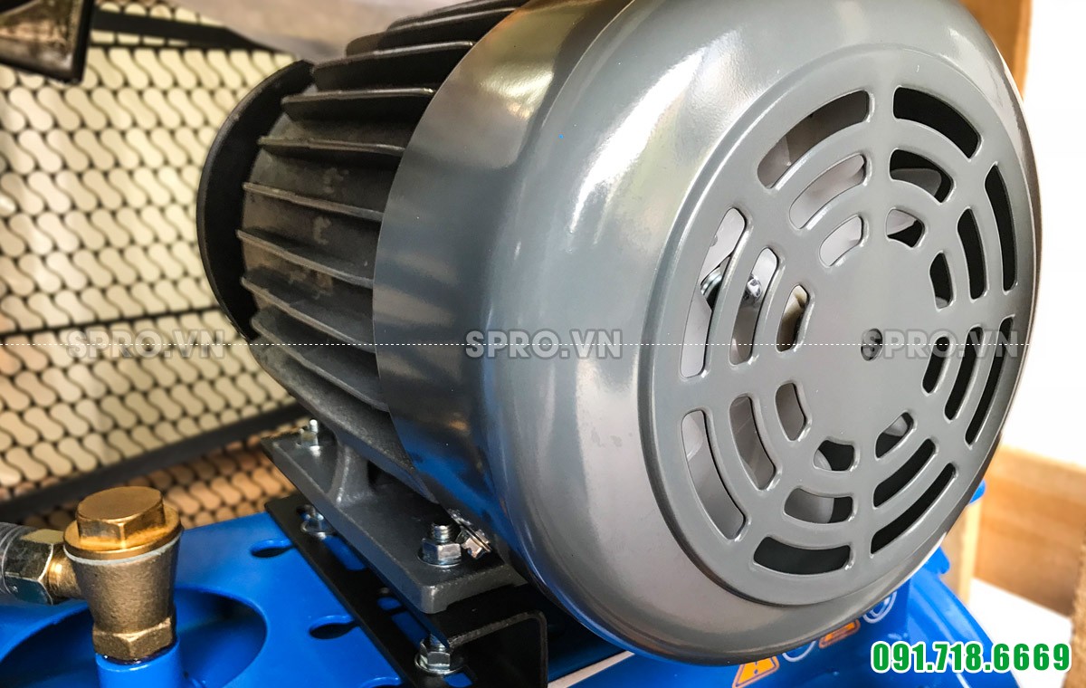 Mô tơ máy nén khí Đài Loan 1HP Puma PK1090 bình chứa 90 lít