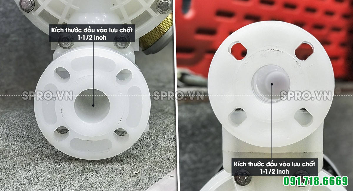 máy bơm màng khí nén ds14