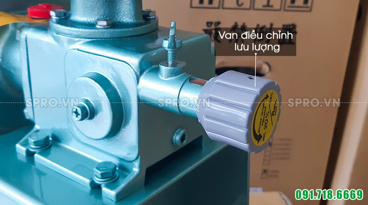 Van điều chỉnh lưu lượng bơm định lượng hóa chất Nikkiso AHA52 PCT FN