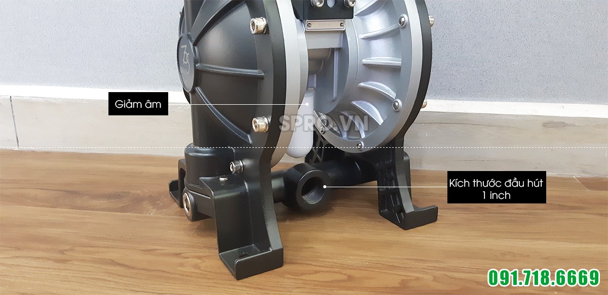 Máy bơm màng khí nén 1inch TDS DS10-AAT-TATS-02 
