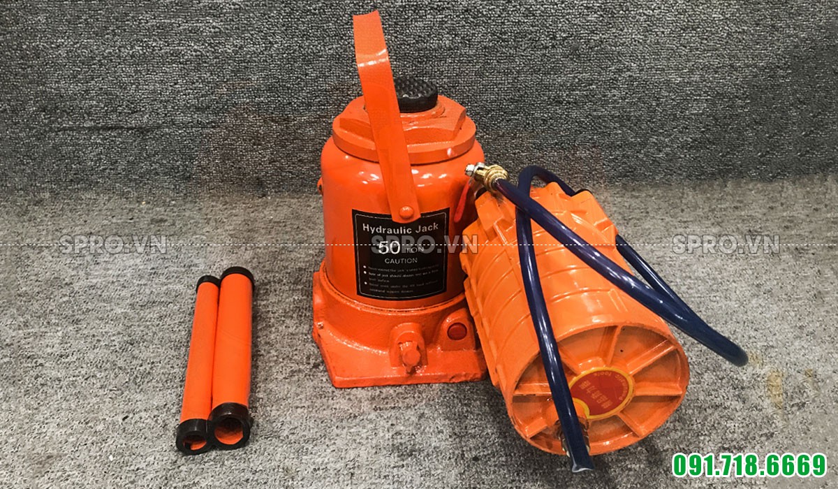 Đội hơi thủy lực JNS-50E+BH – Trọng tải 50 tấn