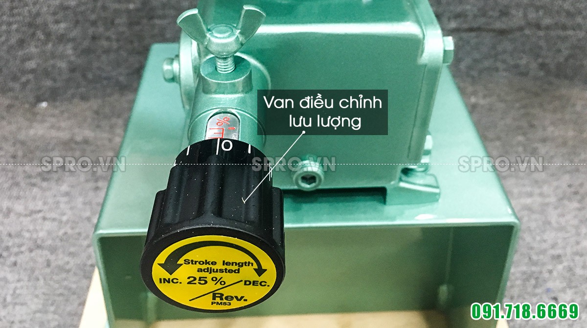 van điều chỉnh lưu lượng bơm định lượng hóa chất Nikkiso AHA32 PCF FN