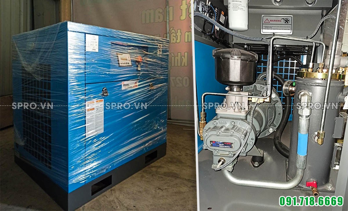 hệ thống hoạt đống của máy nén khí trục vít Jena 10A ( HD-7D5)