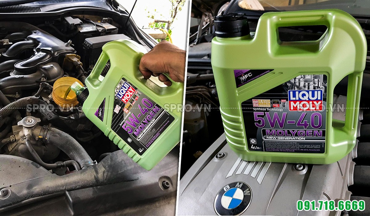  Dầu nhớt động cơ Liqui Moly Molygen New Generation 5w40 4L